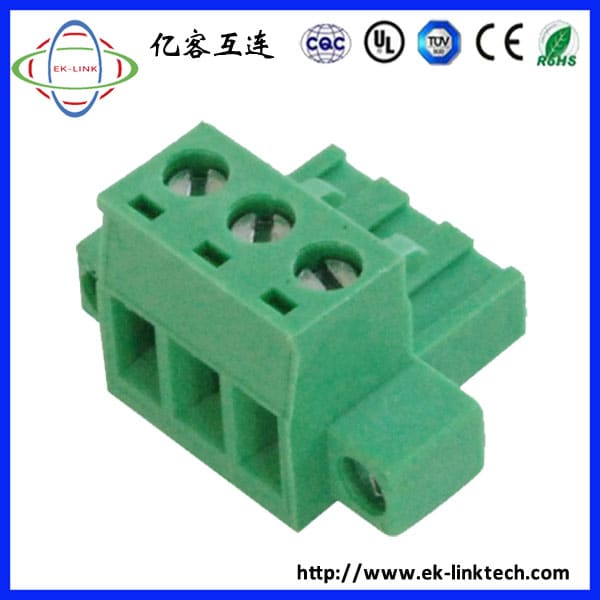 F75-6-5.08 Pitch 5.08mm Head For Pluggable Terminal Blocks connector