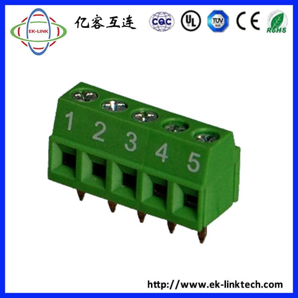 F33-1-3.81 Pitch3.81mm PCB Rising Clamp Terminal Blocks