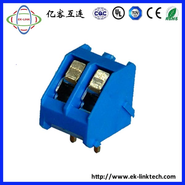 F34-1-5.0 Pitch5.0mm PCB Rising Clamp Terminal Blocks