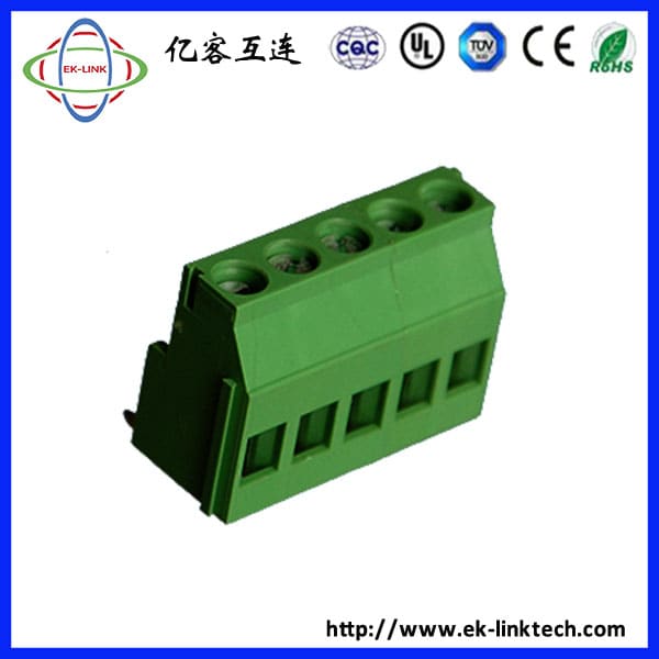 F35-I-5.08-90D  Pitch5.08mm PCB Rising Clamp Terminal Blocks