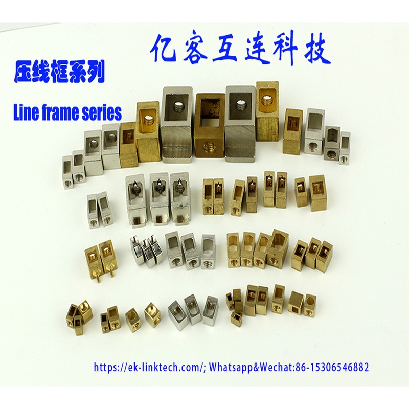 工厂直接各种尺寸铜接线端子 厂家直销 方形接线铜柱系列 接线铜柱 铜件端子