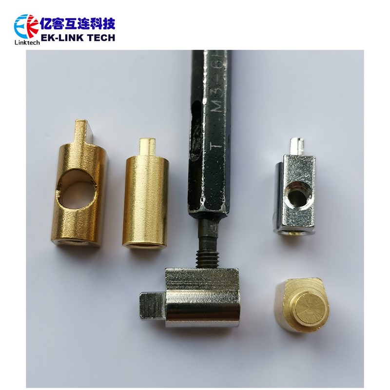 工厂直接各种尺寸铜接线端子 智能家居铜柱接线柱